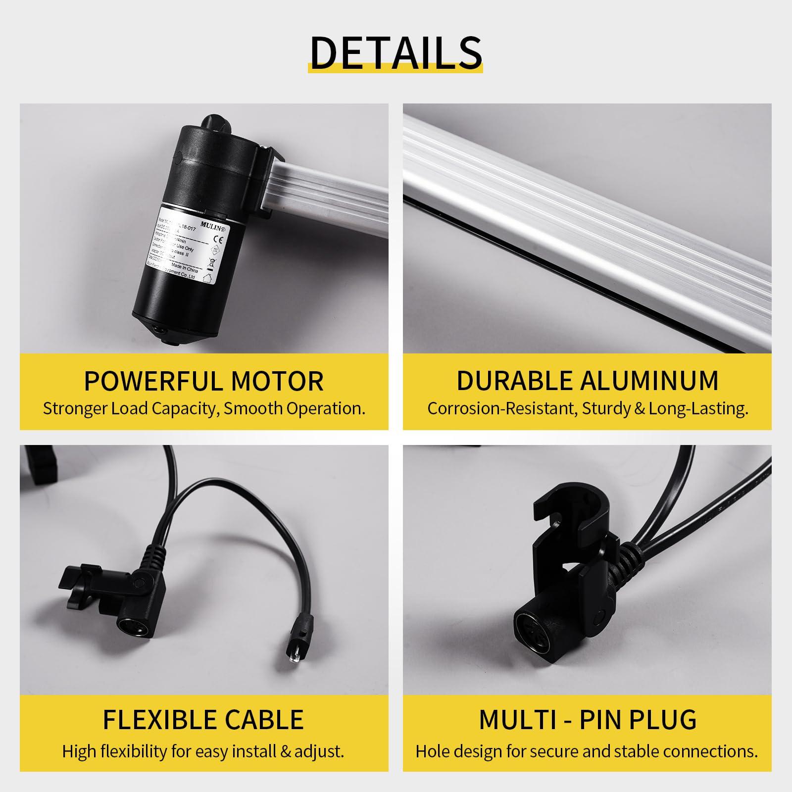 Amazon.com: Mulin Power Recliner Motor Replacement with Cord